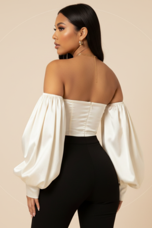 Cotton jersey top